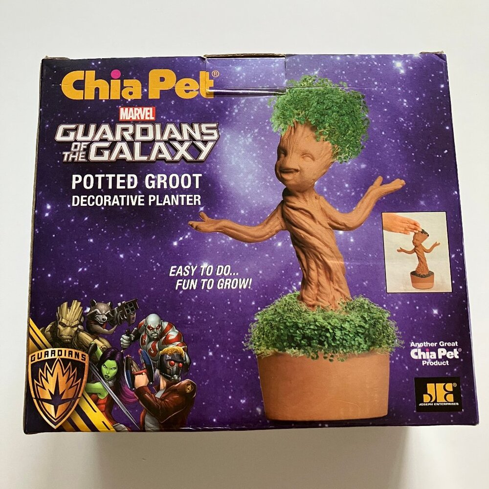 Chia Pet Marvel Guardians of the Galaxy Seed Pack Decorative Planter